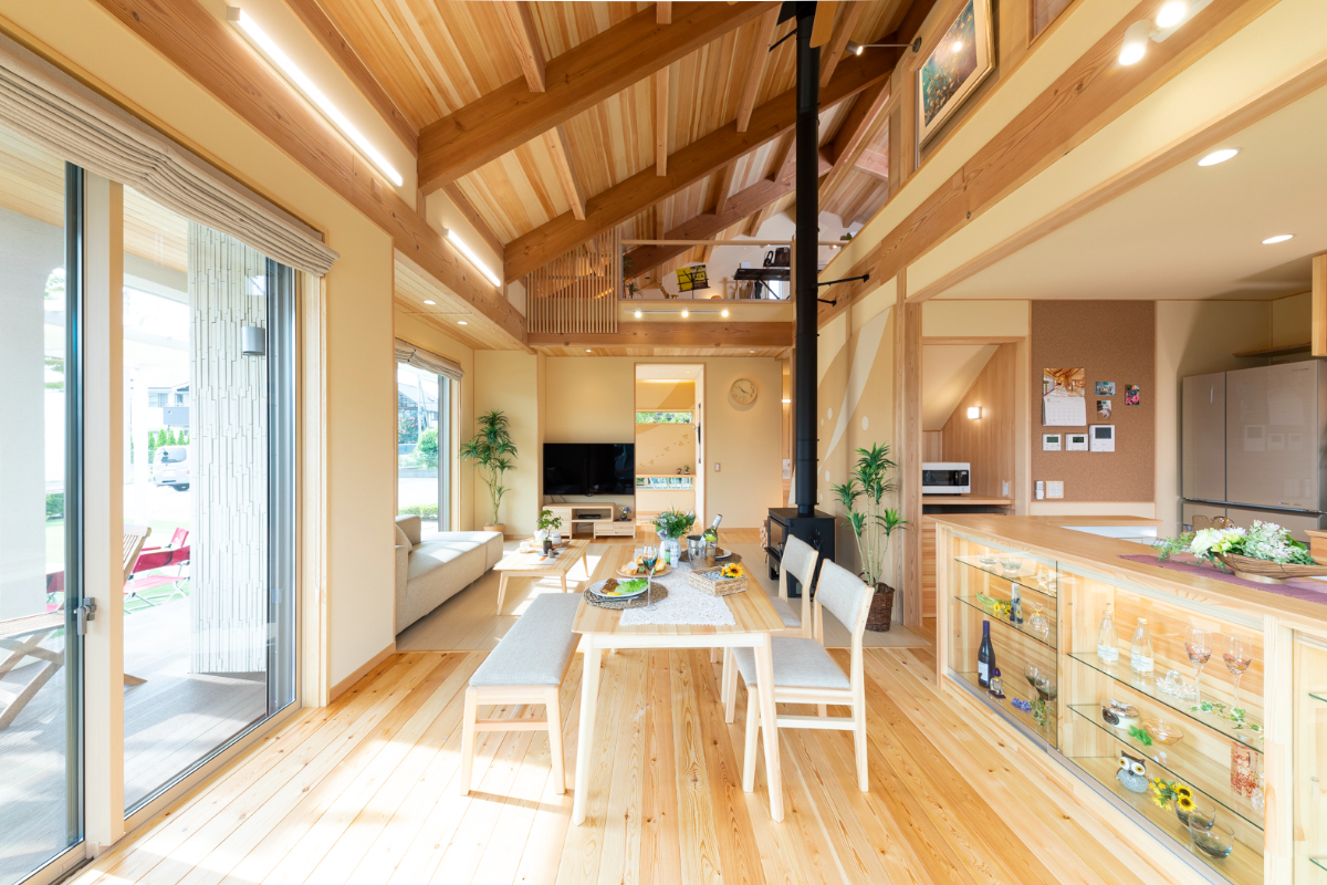亀岡市で建てる木の家を長く使い続ける新築住宅
